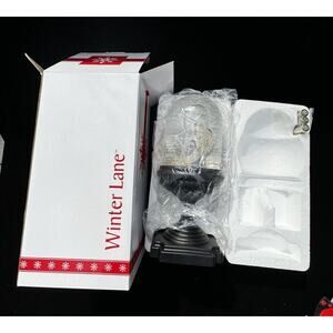 Winter Lane Musical Lighted Snowglobe - Nativity Brand New In Box